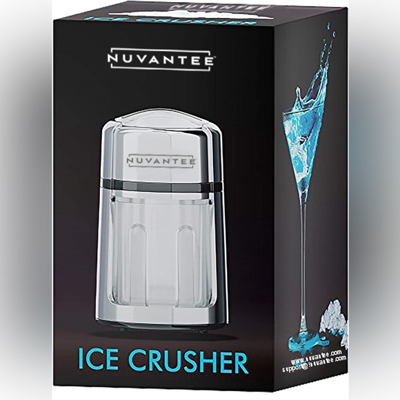Nuvantee Manual Ice🧊Shaver - Stainless Steel Snow Cone Maker Non-Slip BPA Free - Picture 1 of 12